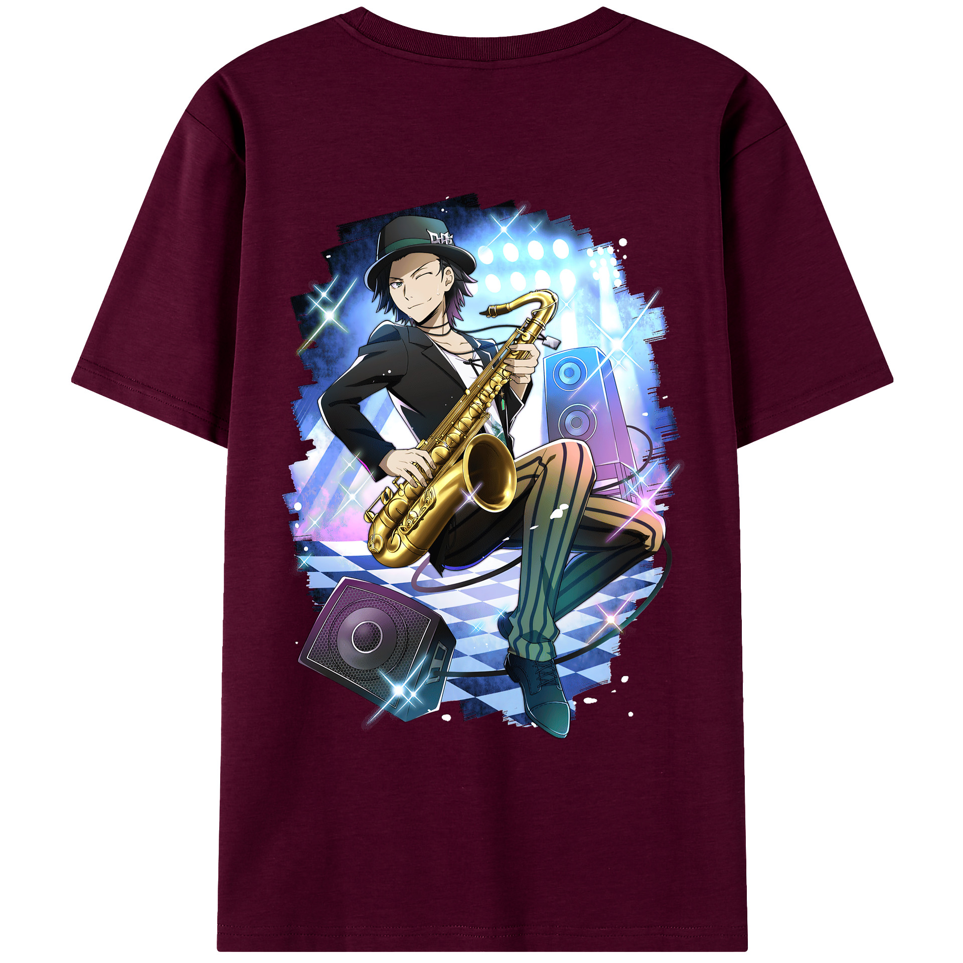 （画像用） 文豪ストレイドッグス Bungo Stray Dogs レディース半袖Tシャツ(バックプリント)